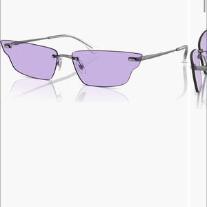 Ray-Ban 66mm Anh Frameless
Butterfly Sunglasses